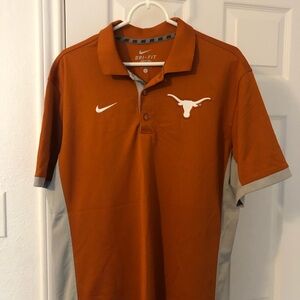 Nike Texas dri-fit polo